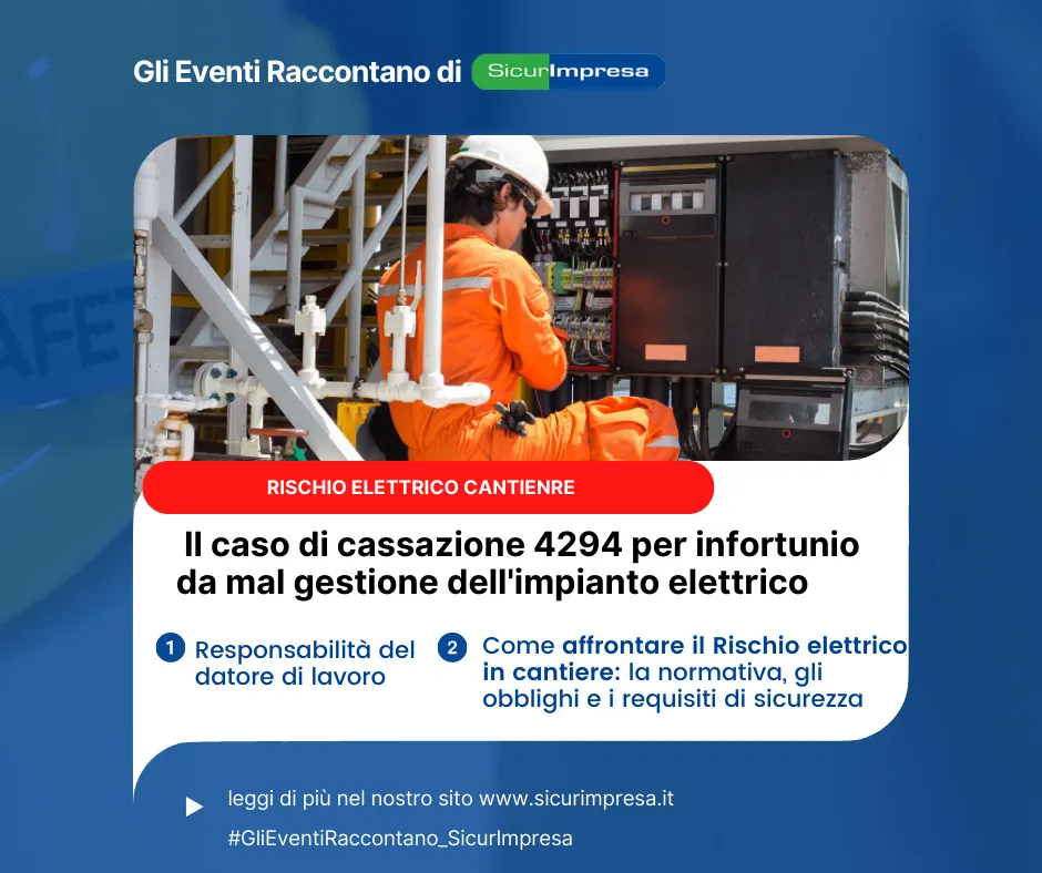 Gli eventi raccontano