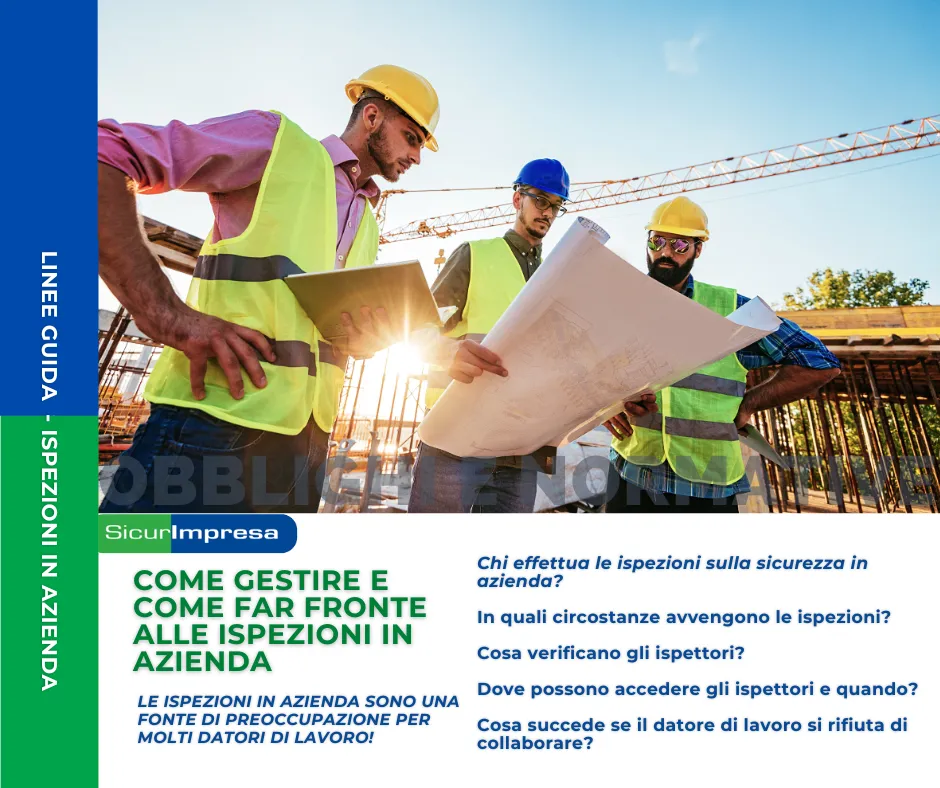 Come gestire e come far fronte alle ispezioni in azienda