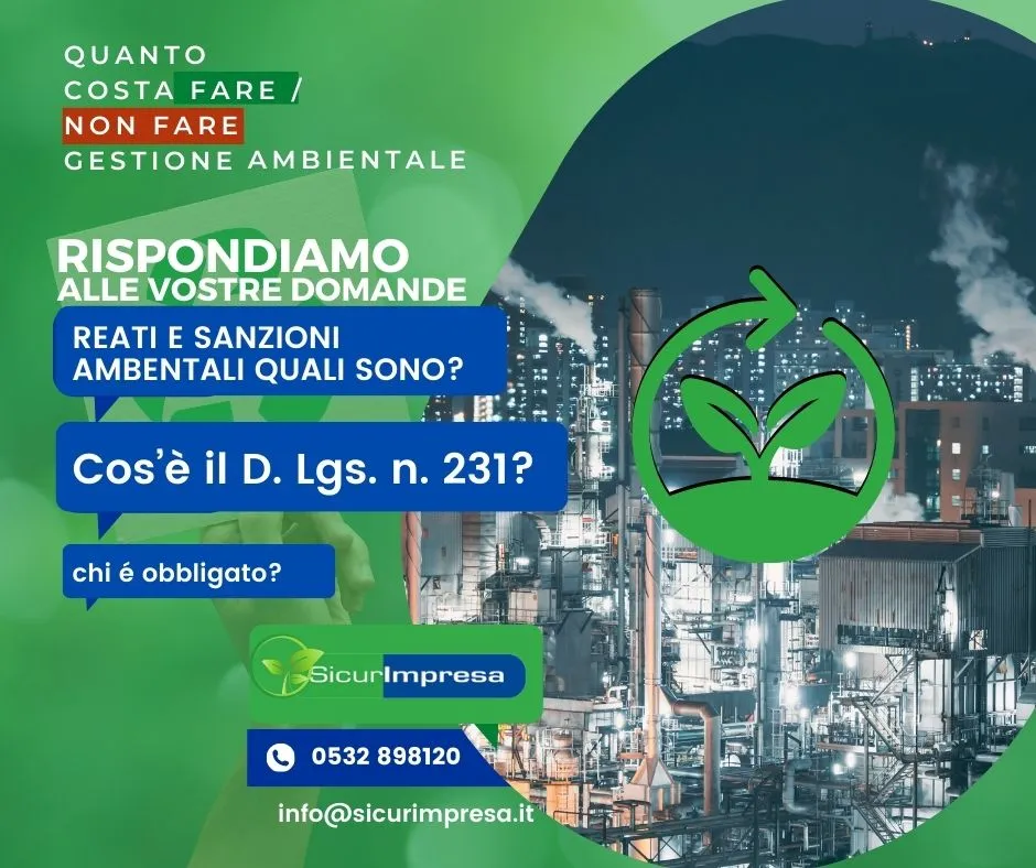 I reati ambientali e le sue sanzioni