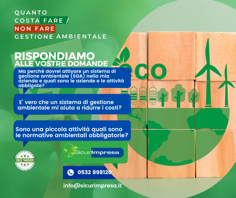 Perché Attivare un Sistema di Gestione Ambientale