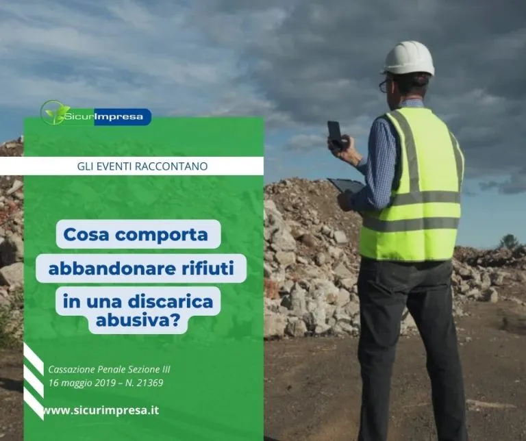 Cosa comporta abbandonare rifiuti?