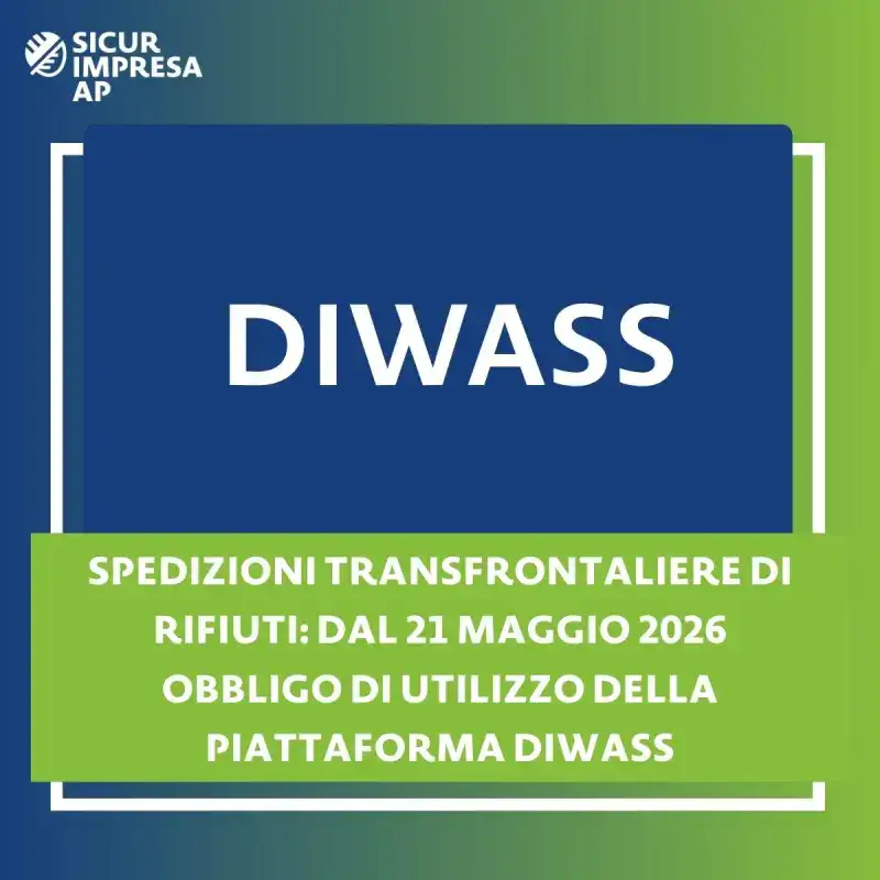 Spedizioni transfrontaliere di rifiuti: dal 21 maggio 2026 obbligo di utilizzo della piattaforma DIWASS